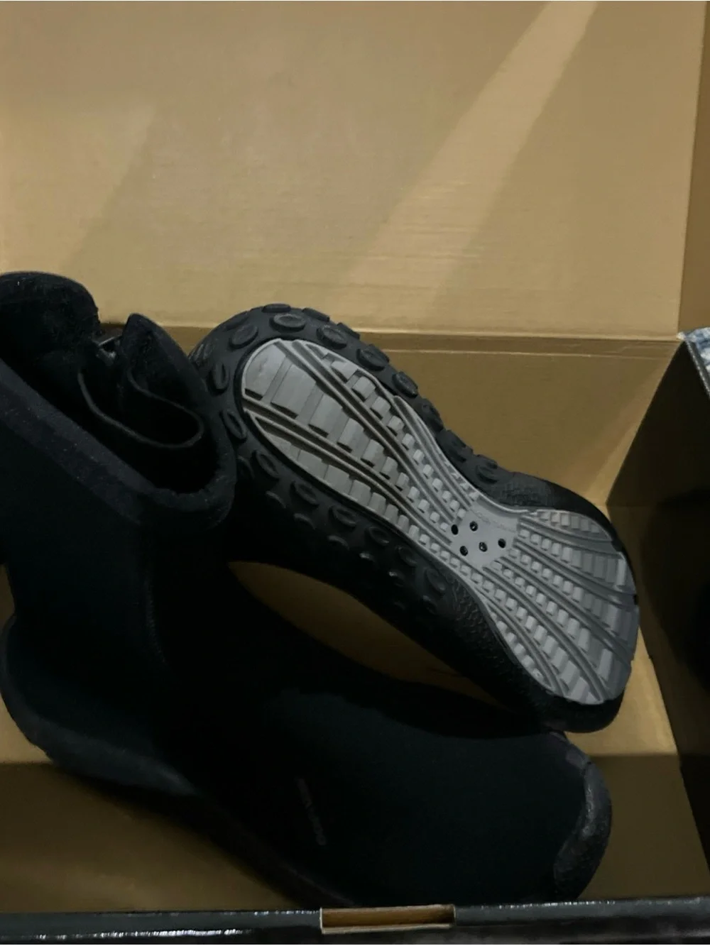 Sea-Doo Men’s Black Neoprene Boat Boots